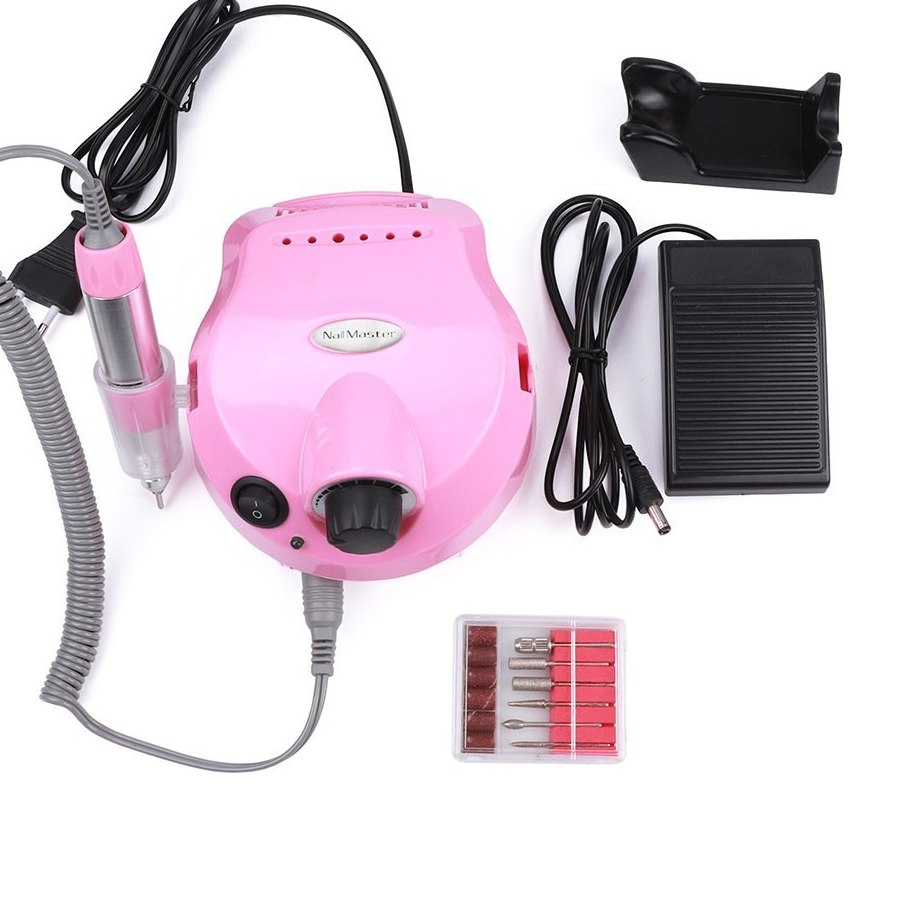 Electric nail file - Option C ( DM-202 PINK / WHITE) - Image 8