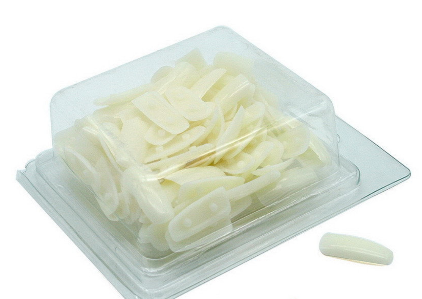 Nail practice stand - Refill tips 100pc - Image 2