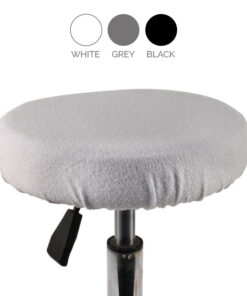 Towelling stool cover