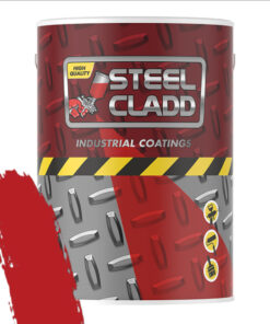 Steel Cladd Roadmarking Red 5L
