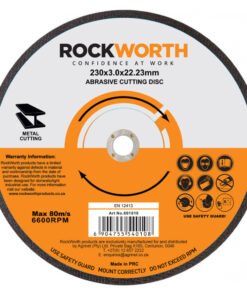 Alternative view of Rockworth Cutting Disc Steel 230X3.0Mm