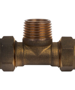 Compression Brass Tee Cxcxmi 15Mmx1/2 Sabs