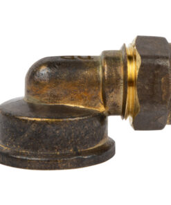 Compression Brass Elbow 90D Cxfi 15Mmx3/4 Sabs