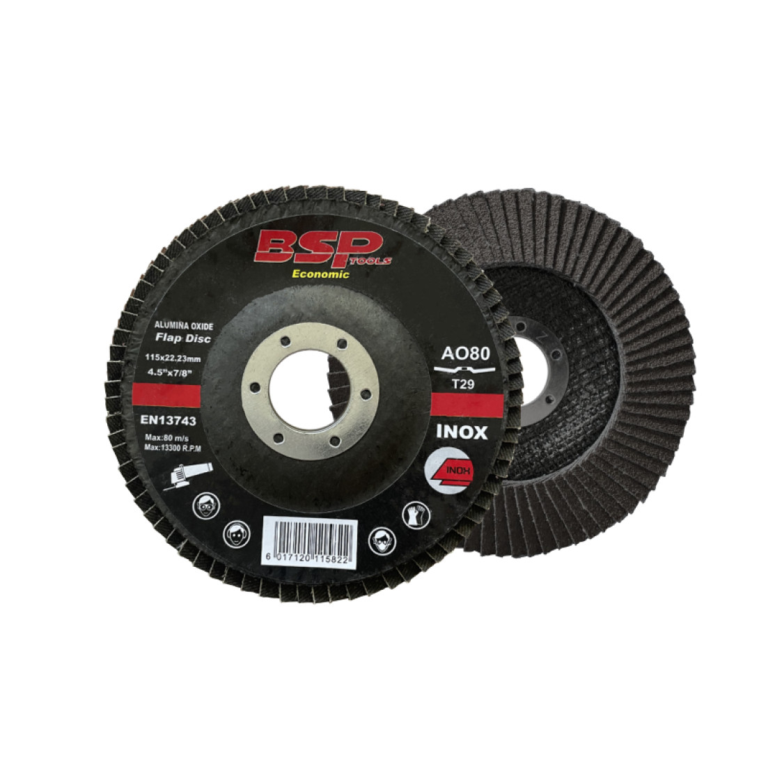 Binic Eco Flap Disc 115X22-24X16Mm (60) 10Pc