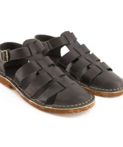 Bata Safari Mens Sandal Close Toe Black Size 11