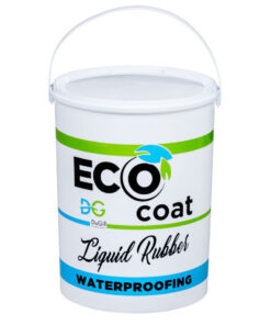 Ecocoat Liquid Rubber Waterproofing Paint Charcoal 5L
