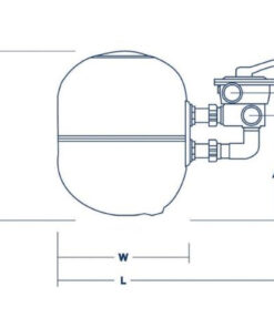 Alternative view of Speck Pumps - Jumbo 7 Bag Sand Filter 280Kg Sand