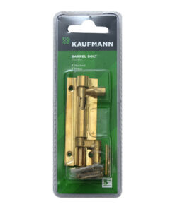 Kaufmann Barrel Bolt 76Mm Solid Brass Necked