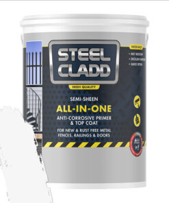 Steel Cladd All-In-One Water Based White 5L