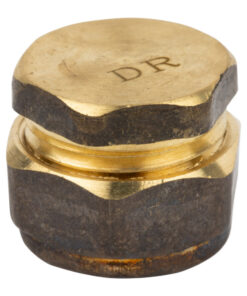 Compression Brass End Cap 22Mm Sabs