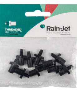 Micro Rainjet Adaptor Screwed Butterfly M5 10Pk