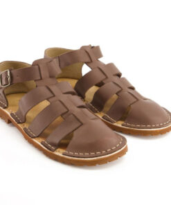 Bata Safari Mens Sandal Close Toe Cognac Size 12