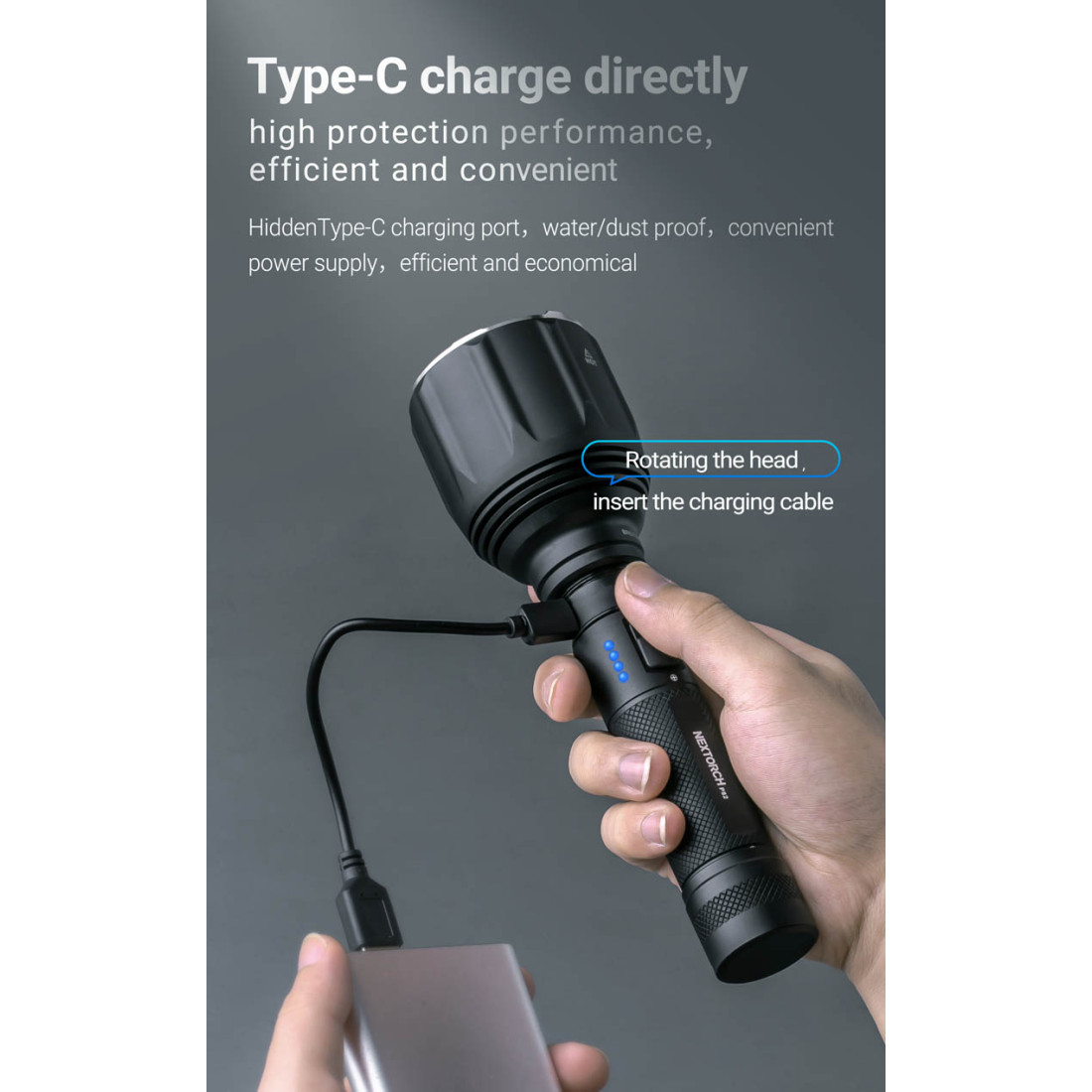 Nextorch P82 Long-Range Flashlight - Image 2