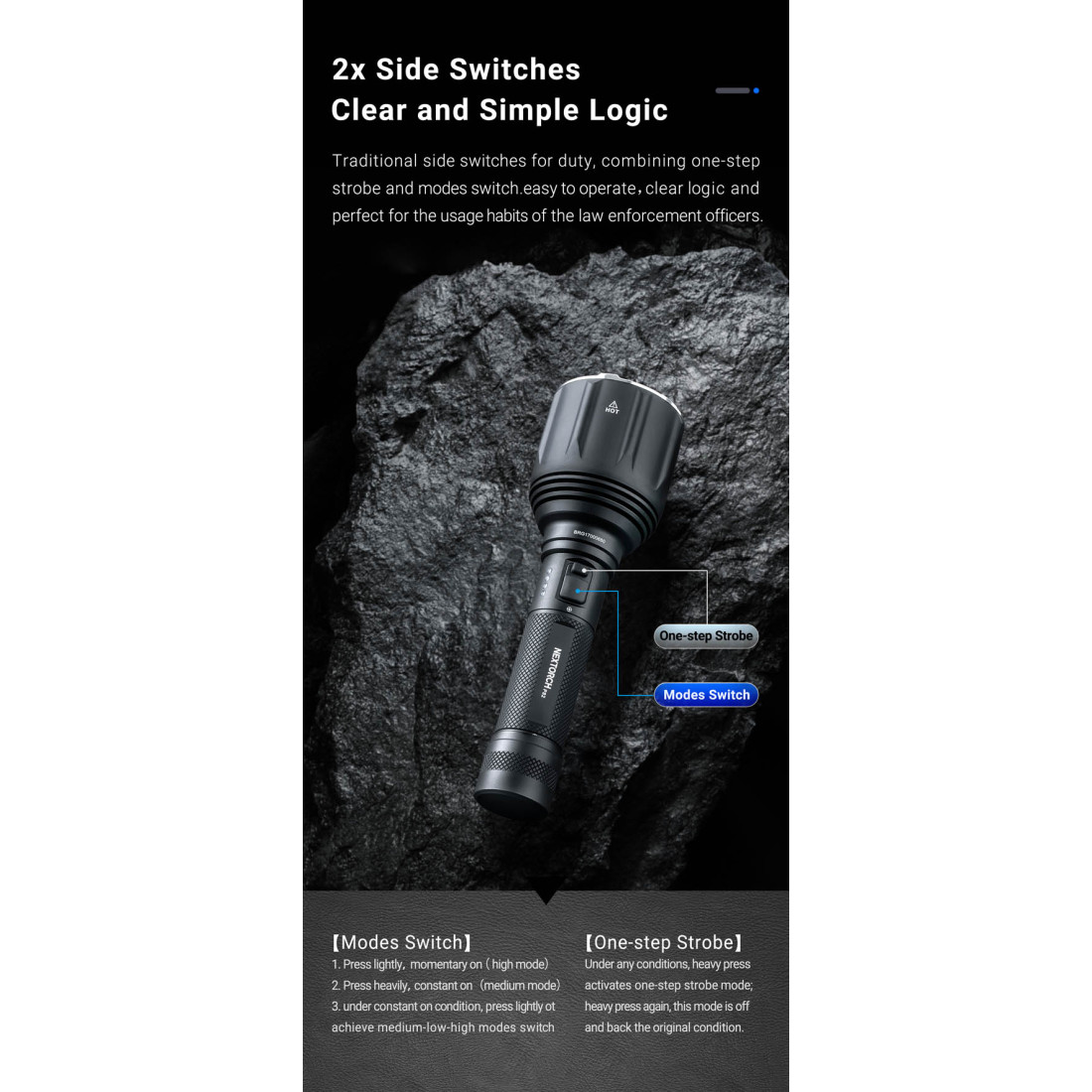 Nextorch P82 Long-Range Flashlight - Image 3