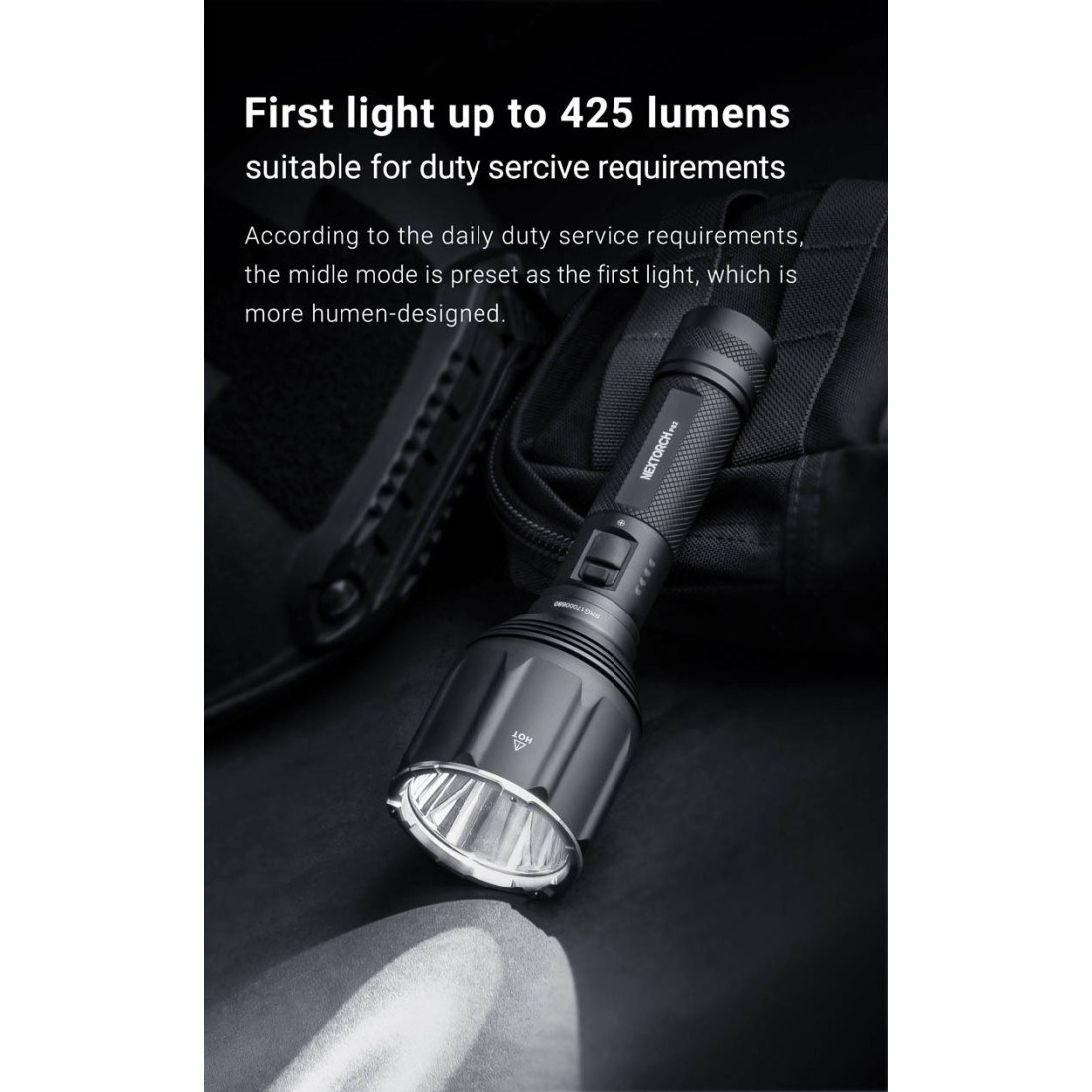 Nextorch P82 Long-Range Flashlight - Image 4