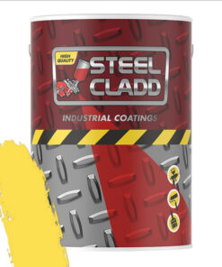 Steel Cladd Roadmarking Yellow 5L