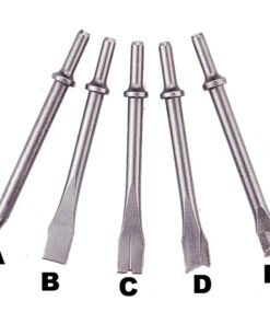 Ja3945H Long Chisel (Hex) For Air Hammer Set 5Pcs