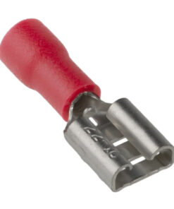 Terminal Red Female Rec Push On 0.5-1.5Mm Ka 6.3Mm