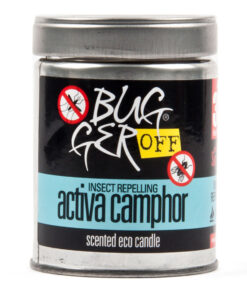 Bugger Off Eco Scented Candle Activa Camphor