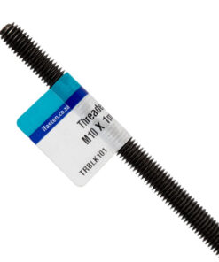 Ifasten Threaded Rod M8 Black 8Mm X 1000Mm