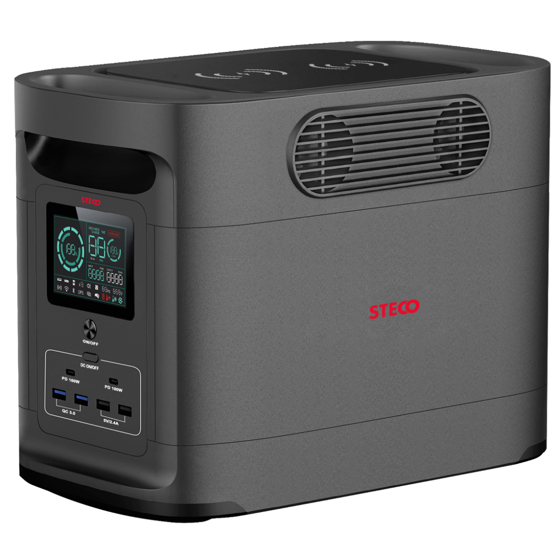 Steco Fast Charging Portable Power Station 1500W