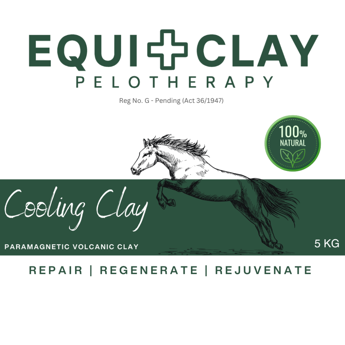 Equiclay Cooling Clay 5Kg Powder