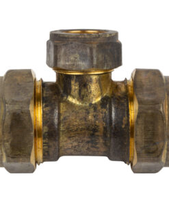 Compression Brass Tee Cxcxc 22X22X15Mm Sabs