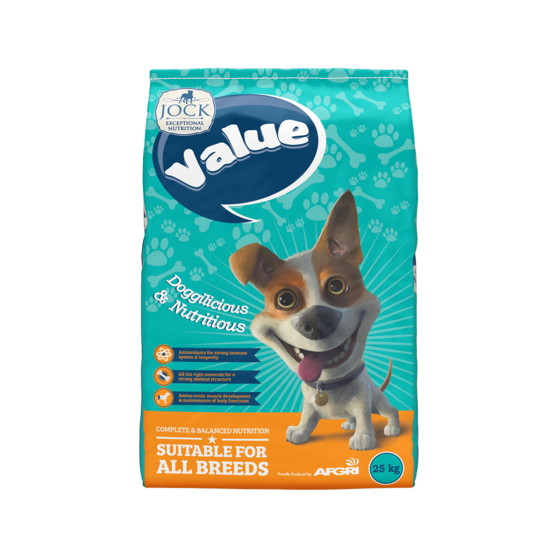 Jock Value 25Kg (All Breeds)