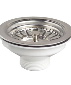 Wirquin Basket Sink Waste 90Mm St/Steel