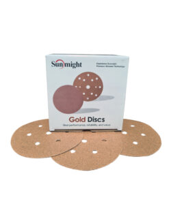 52210 Sunmight Velcro Gold Disc 125Mm 5 Hole (180) - 100