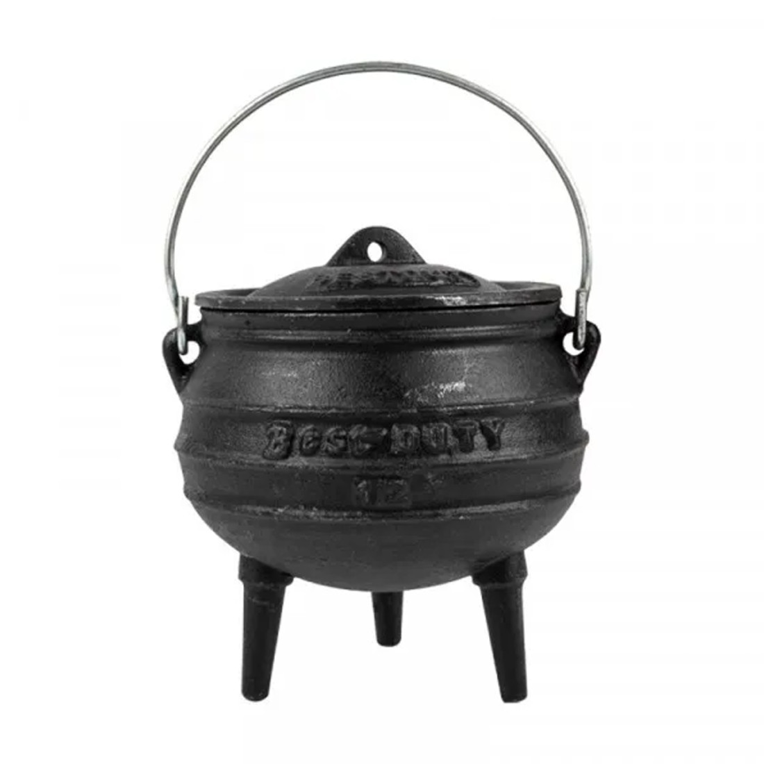 Bestduty Pot 3Leg Oil Cured C/I No.1/2 1.2L 3.0Kg