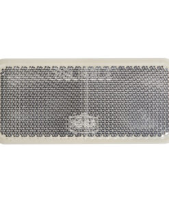 Square Reflector Stick-On Wht 90Mm