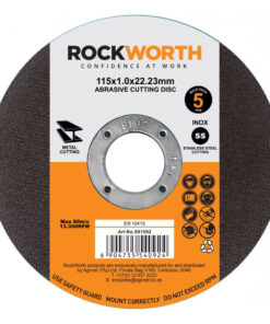 Alternative view of Rockworth Cutting Disc Slimline Steel 230X2.0 5Pac