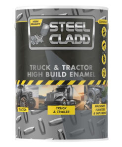 Steel Cladd Truck And Tractor Enamel Cat Yellow 1L